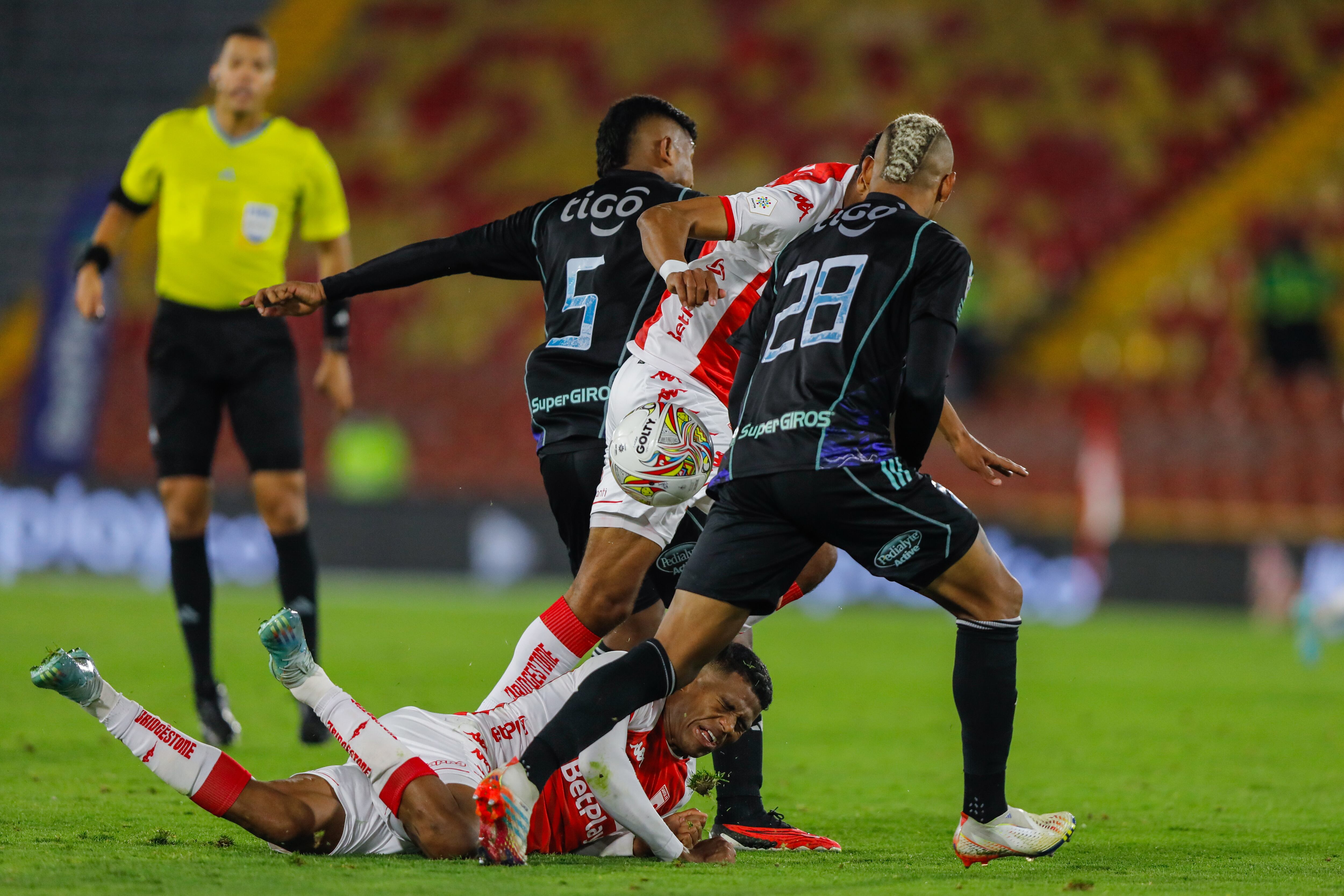 Referencia de Santa Fe vs Junior. Foto: Andres Rot/Getty Images.