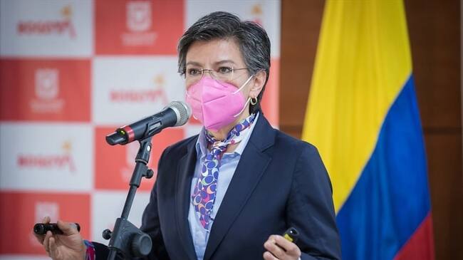 La alcaldesa de Bogotá, Claudia López, se refirió a la nueva jornada del Día sin IVA. Foto: Colprensa / ALCALDÍA DE BOGOTÁ