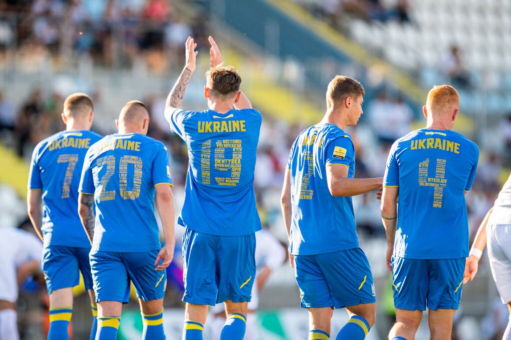 Selección de Ucrania. (Photo by Jurij Kodrun/Getty Images)
