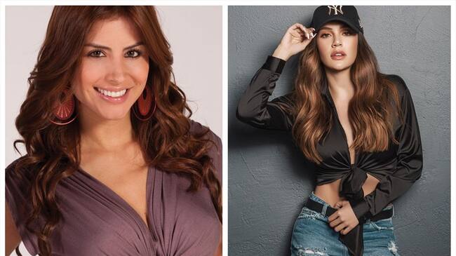 La actriz colombiana tuvo que ser intervenida para que se le retiraran unos biopolimeros de las nalgas. Una situación similar a la de Cediel.. Foto: Colprensa e Instagram