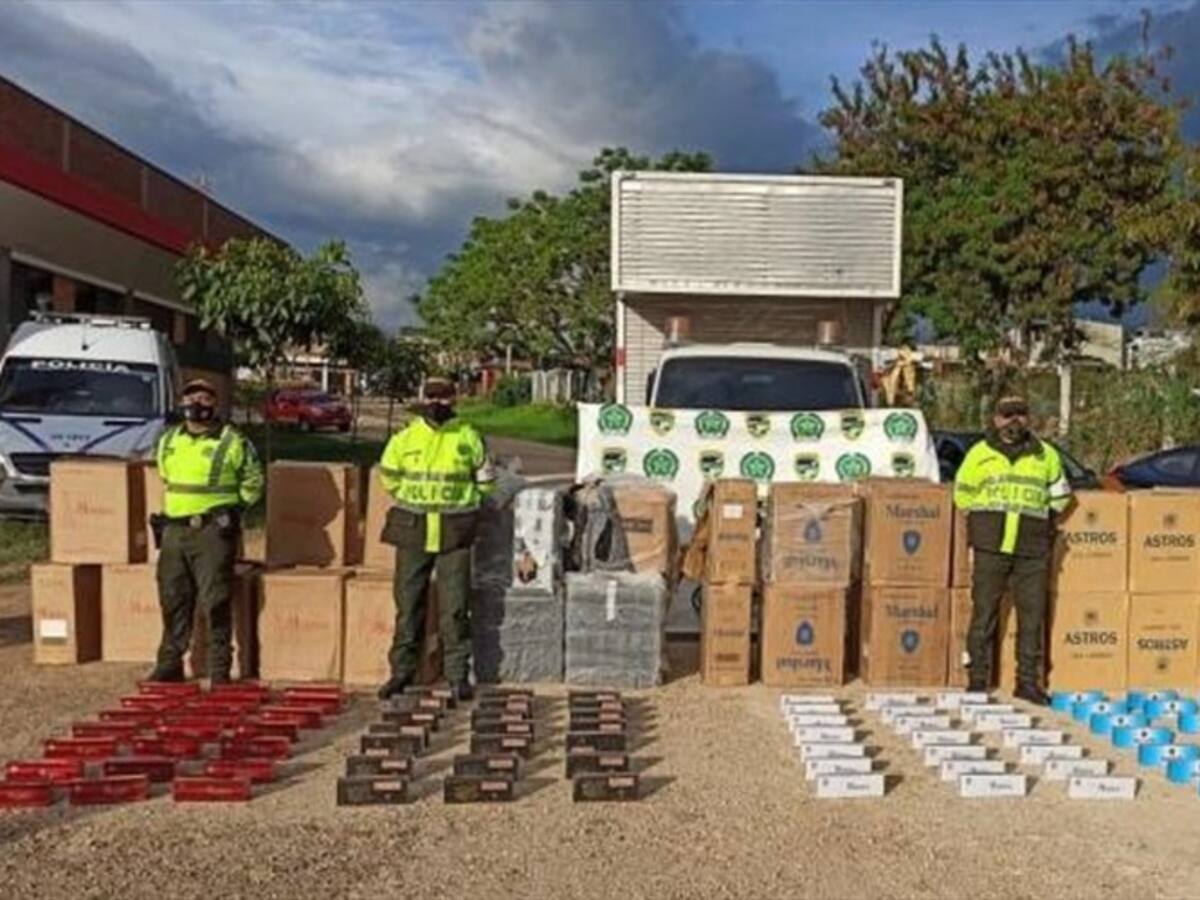 Incautan en Bogotá más de 10 millones de cigarrillos de contrabando