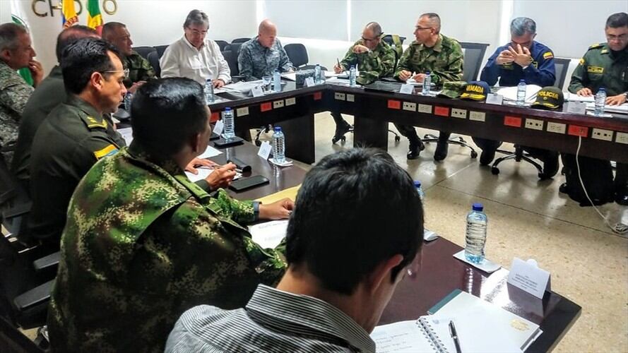 El jefe de la cartera de Defensa explicó que se creará “el Distrito Especial de Policía para la ciudad de Quibdó.. Foto: Colprensa