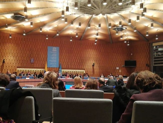 El presidente Iván Duque intervino en la Unesco. Foto: Oriana Garcés