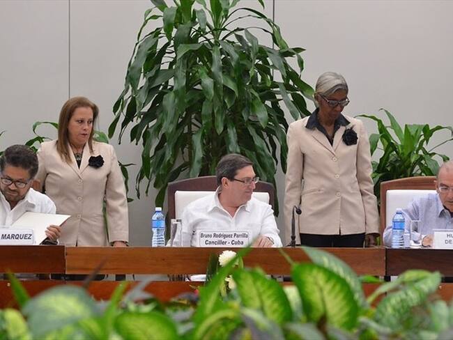 Firma del segundo acuerdo de paz con las Farc. Foto: Colprensa - Suminitrada por Equipo de Paz del Gobierno