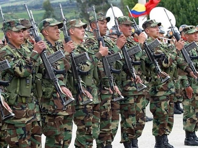 Imagen de referencia/Servicio militar obligatorio. . Foto: Colprensa