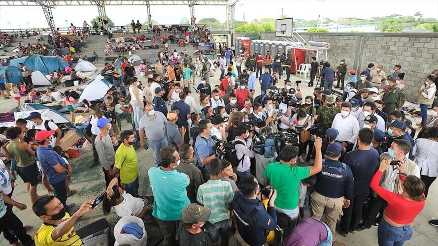 Calamidad pública en Arauca. Foto: Cortesía Ministerio del Interior