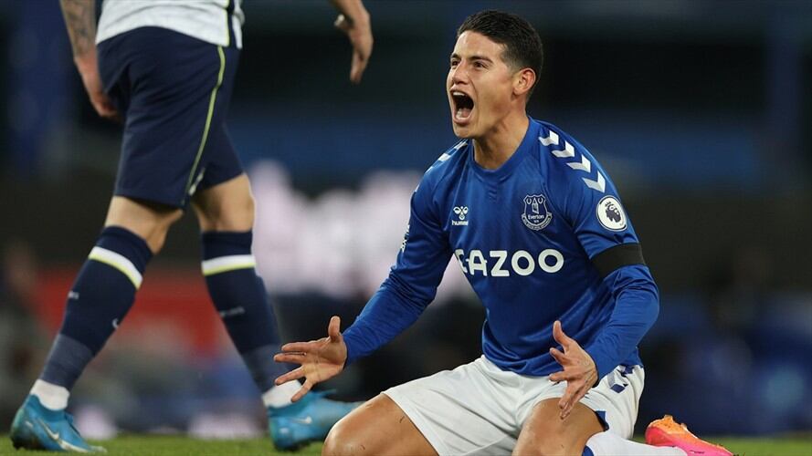 James Rodríguez, jugador de la Selección Colombia. Foto: Clive Brunskill/Getty Images