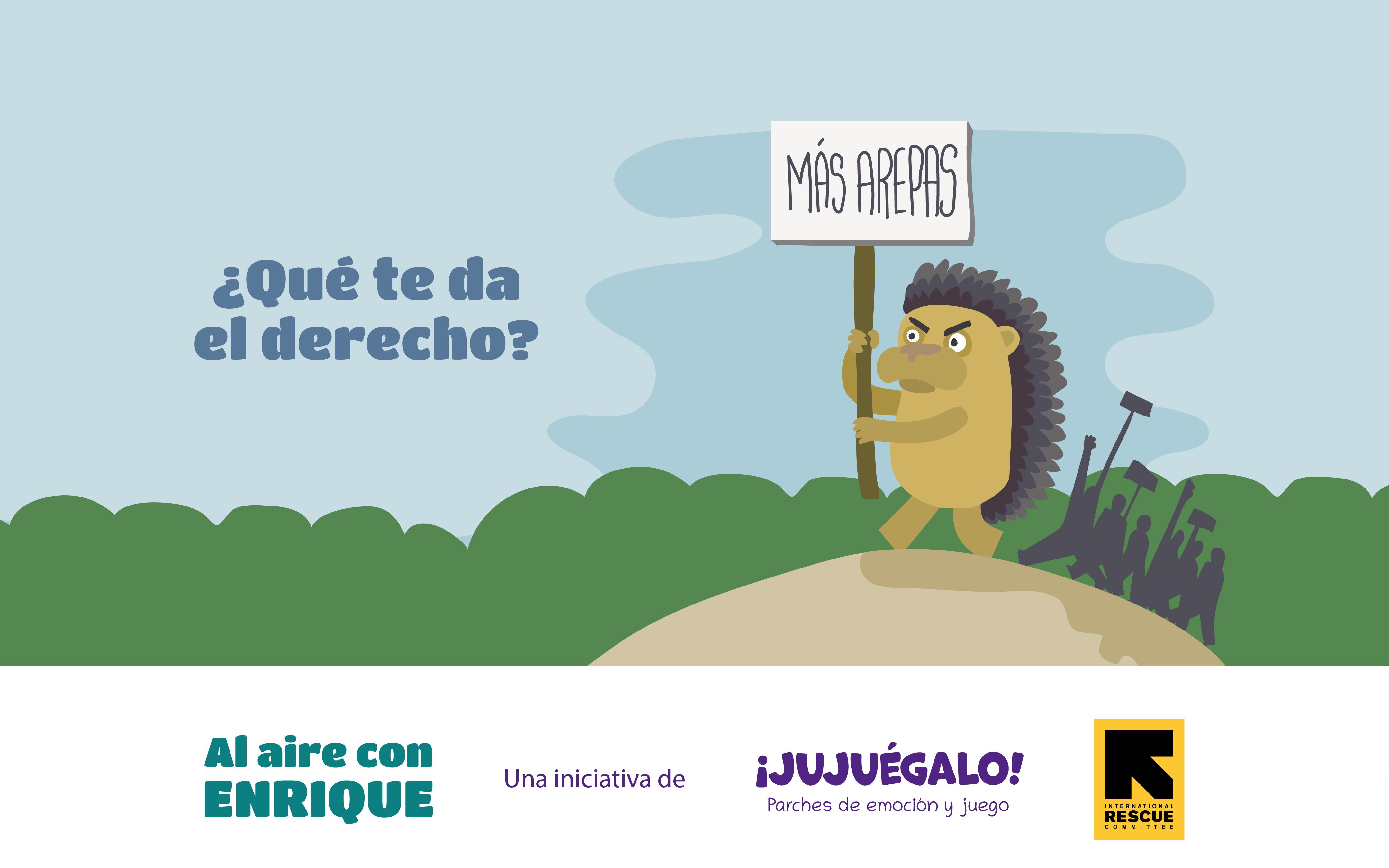 Episodio 12 de al Aire con Enrique ¿Qué te da el derecho?