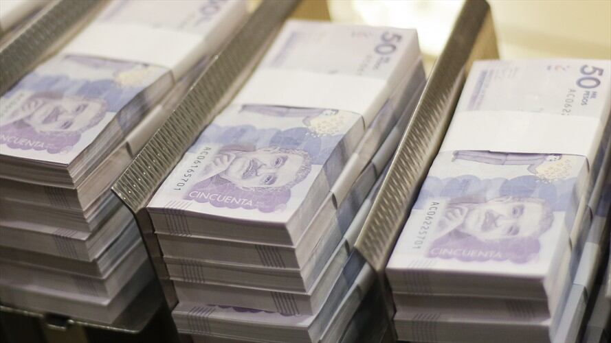 Moneda colombiana. Foto: Getty Images