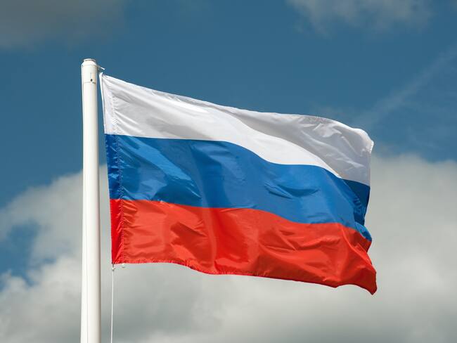 Bandera de Rusia. Foto: Getty Images.