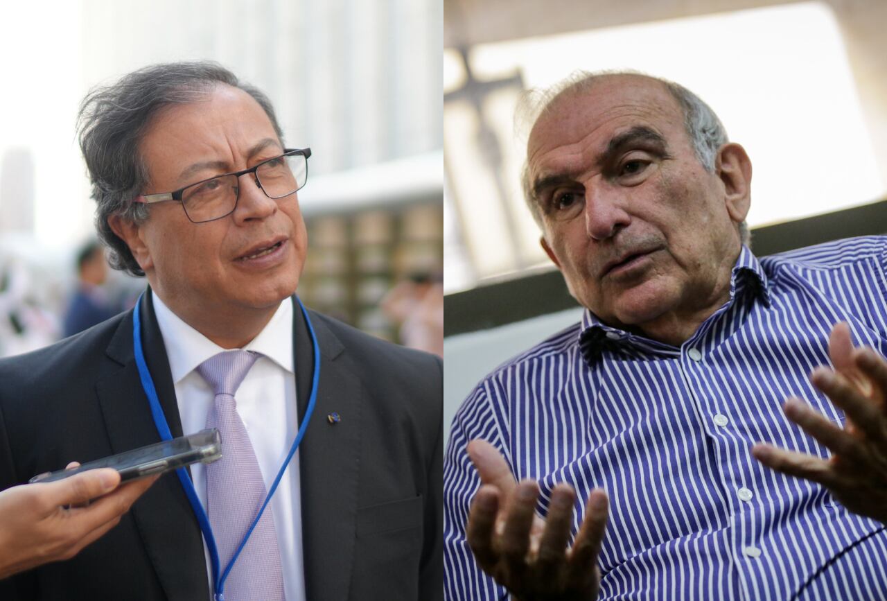 Gustavo Petro y Humberto de la Calle | Fotos: Colprensa