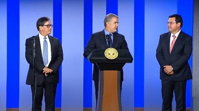 Ley de presupuesto y reforma a protección de la vejez, entre los retos de Juan Pablo Zárate . Foto: Presidencia