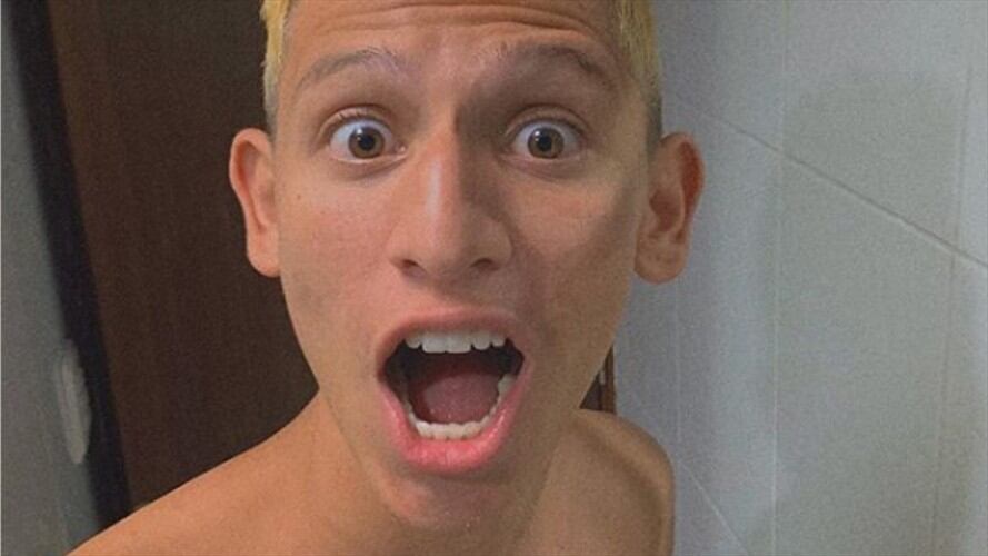 'La Liendra' vestido de 'Gatúbela'. Foto: Instagram: @la_liendraa