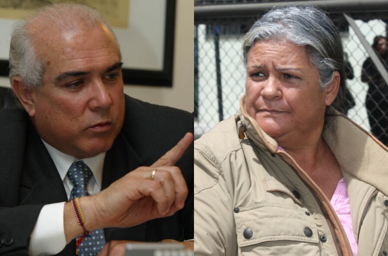 Sor Teresa Gómez y Jorge Visbal Martelo. Foto: Colprensa.