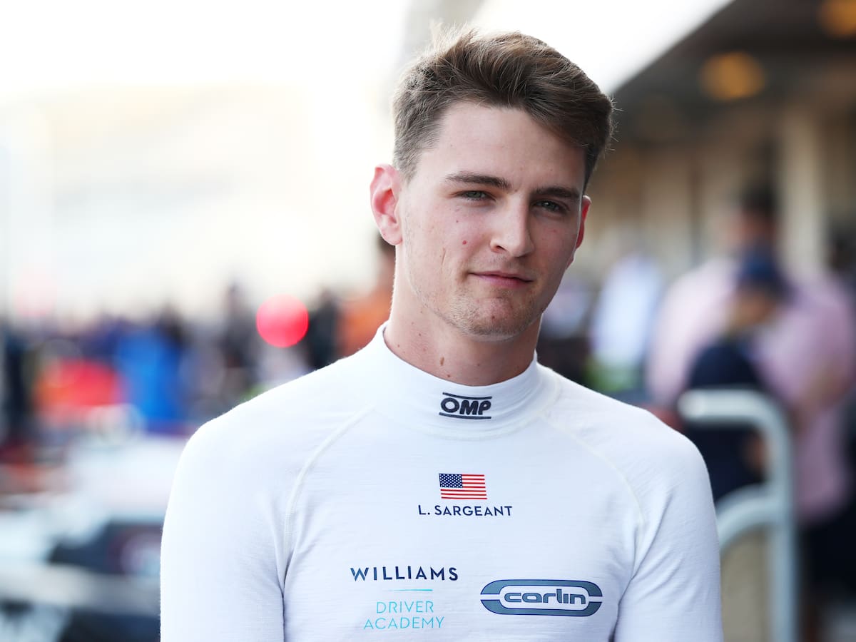 Logan Sargeant llega a la Fórmula 1 como piloto de Williams