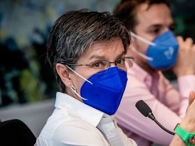 Alcaldesa Claudia López pide que se hagan plantones virtuales el 28 de abril. Foto: Colprensa