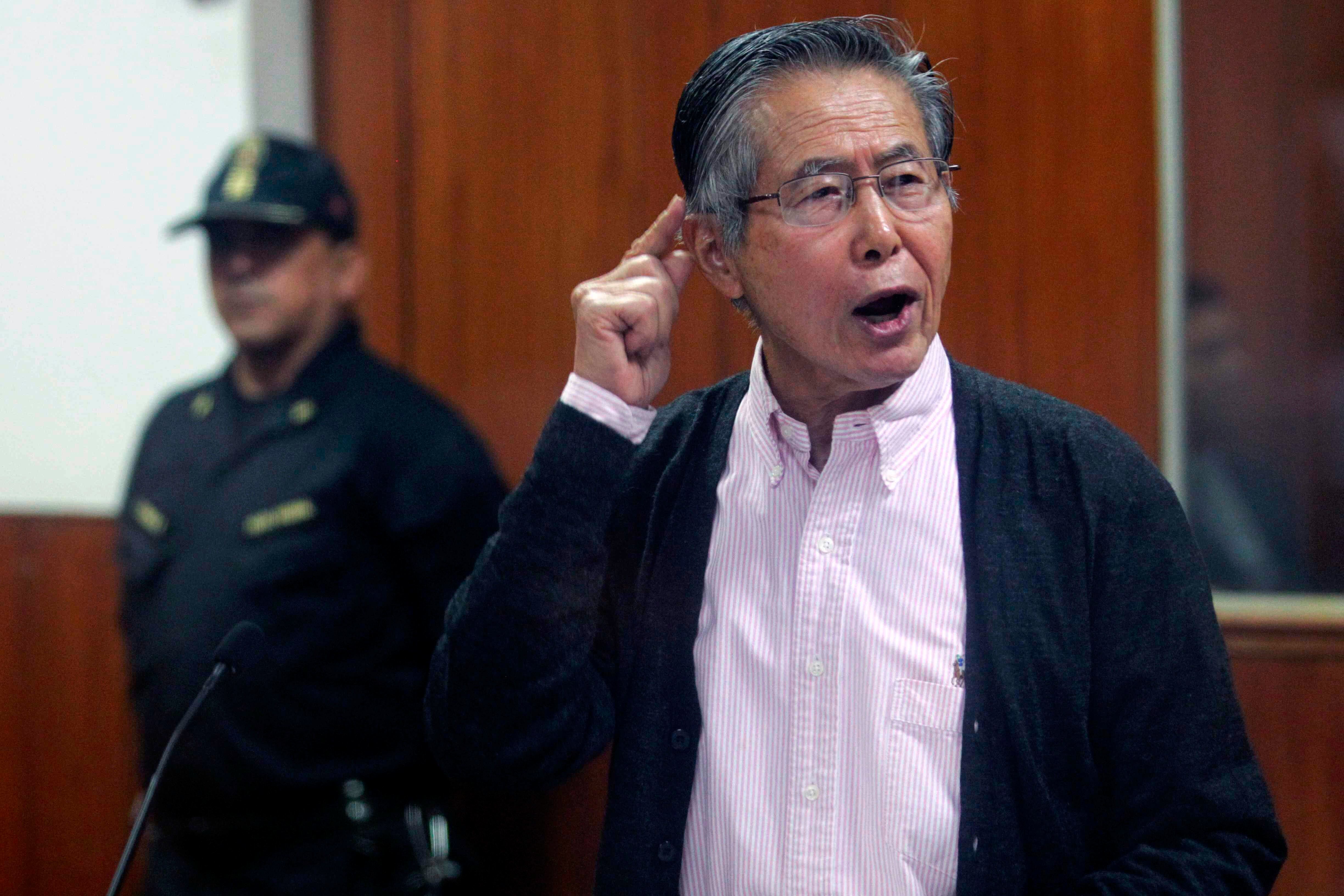 Alberto Fujimori. Foto: EFE/ Ernesto Arias