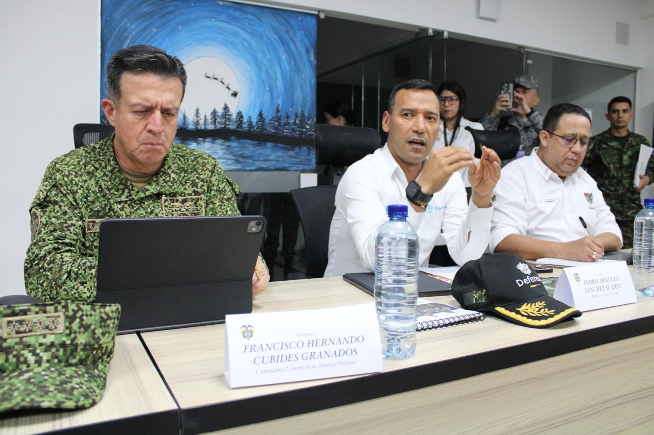 Ministro de Defensa, Pedro Sánchez. Foto: Suministrada