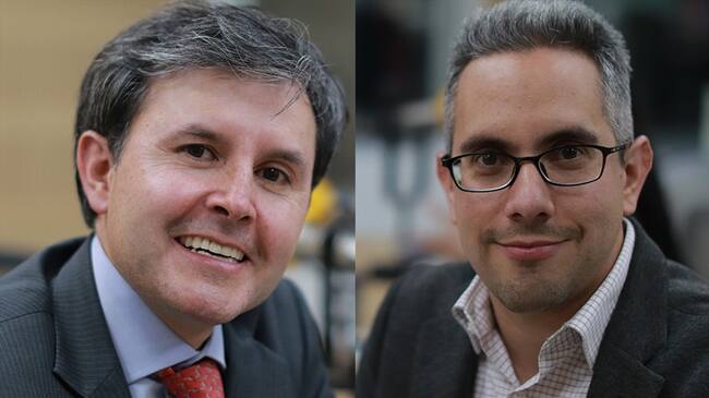 José Roberto Acosta y Mario Valencia. Foto: Partida WCon Juan Pablo Barrientos