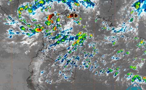 Tormenta Bonnie. Foto: Ideam