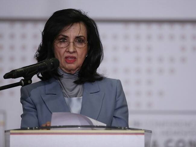 Claudia Blum defiende cerco diplomático contra Maduro y advierte que seguirá la presión. Foto: Colprensa