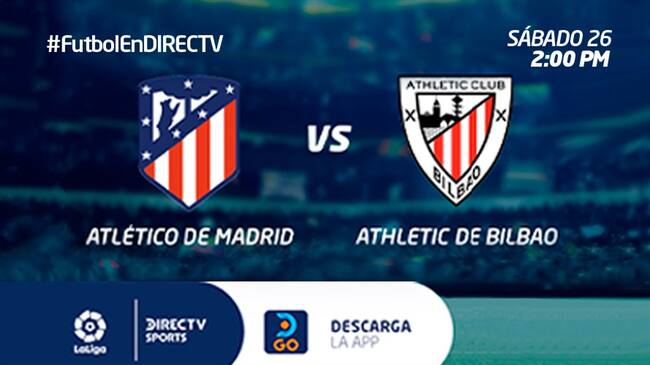 Atlético de Madrid se enfrentará al Athletic de Bilbao. Foto: Cortesía/ Aliados W.