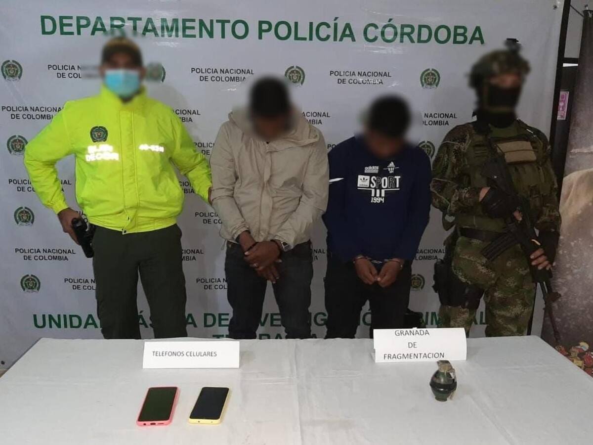 Capturan a presunto cabecilla del Clan del Golfo en el sur de Córdoba