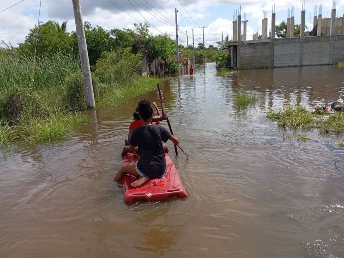 Cerca de 2.000 personas estarían damnificadas por las fuertes lluvias en Sucre