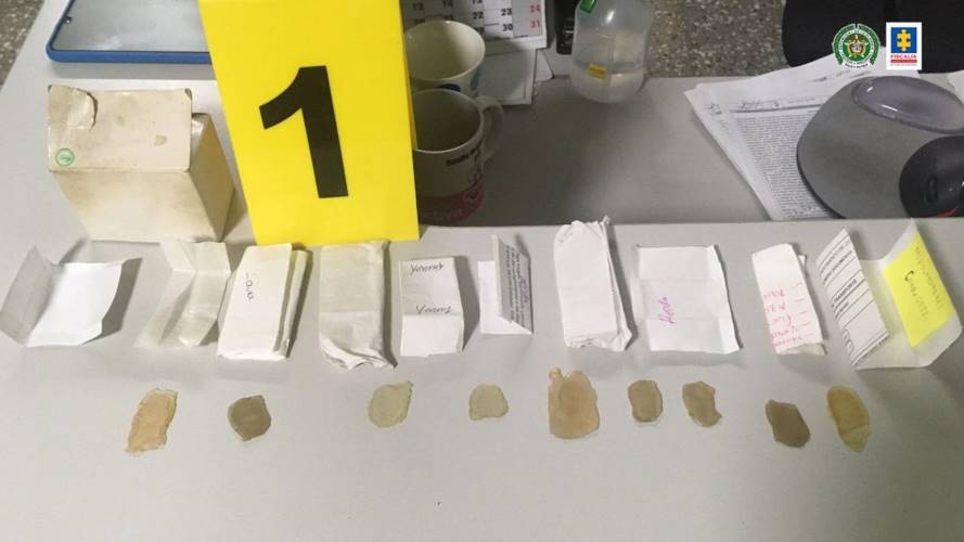 La Fiscalía imputó a 13 integrantes de la organización. Foto: Fiscalía.