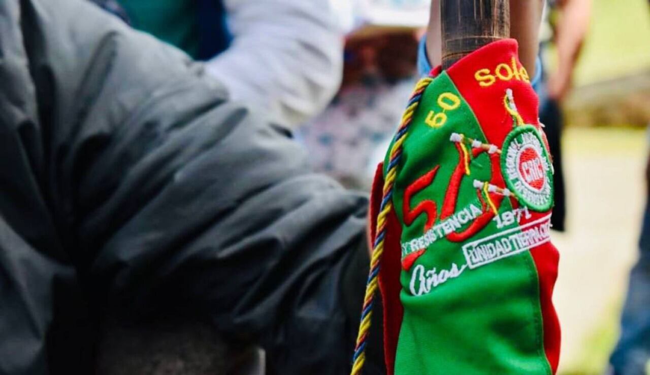 Se llevaron a dos personas que estaban sometidas a la justicia indígena en el Cauca. Foto: CRIC