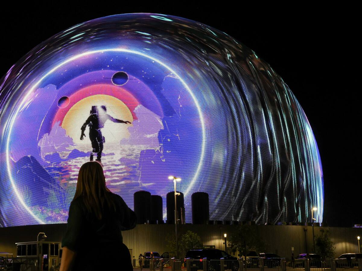La Esfera de Las Vegas se iluminará para hacer campaña por la demócrata Kamala Harris