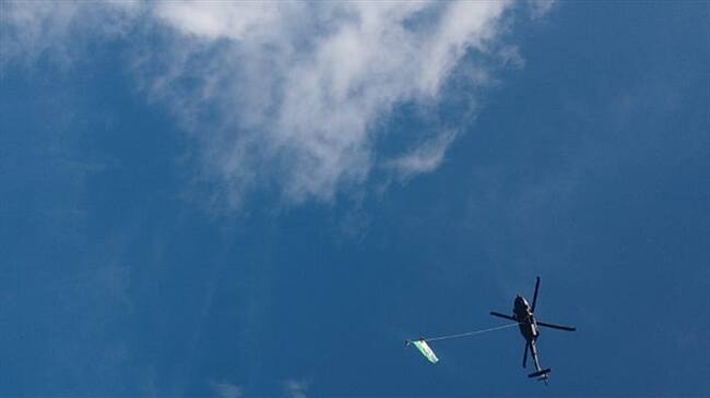 Exhibición aérea FAC en Medellín. Foto: Cortesía