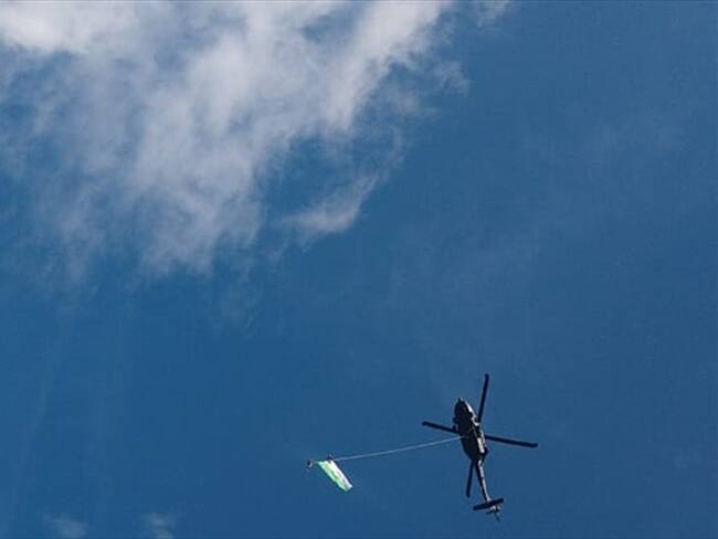 Exhibición aérea FAC en Medellín. Foto: Cortesía