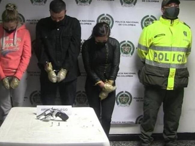 Envían a la cárcel a tres personas que habrían asesinado a joven domiciliario en Bogotá. Foto: Policía de Bogotá