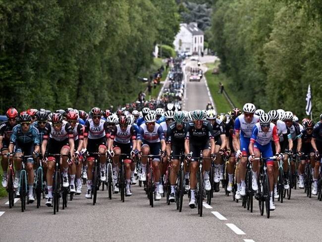 Fuerte caída en el Tour de Francia dejó a varios corredores afectados. Foto: Getty Images