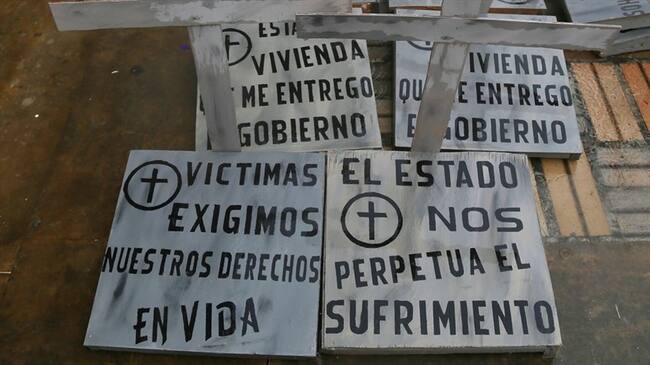 Para el Centro Nacional de Memoria Histórica, la Ley de Justicia y Paz no le dio garantías jurídicas a las víctimas.. Foto: Colprensa