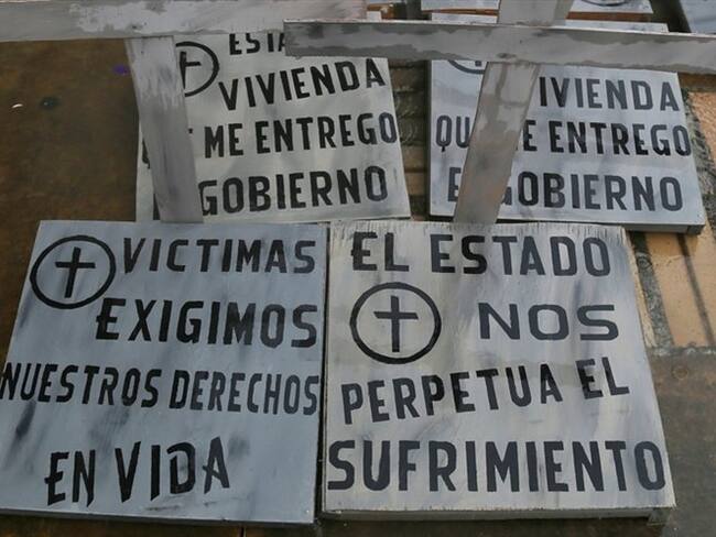 Para el Centro Nacional de Memoria Histórica, la Ley de Justicia y Paz no le dio garantías jurídicas a las víctimas.. Foto: Colprensa