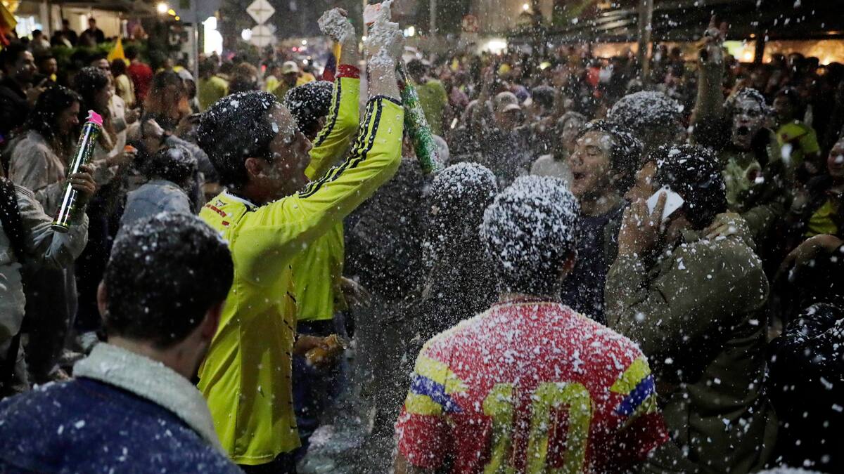 Hincha murió en Bogotá tras celebración de victoria de Colombia en la Copa América