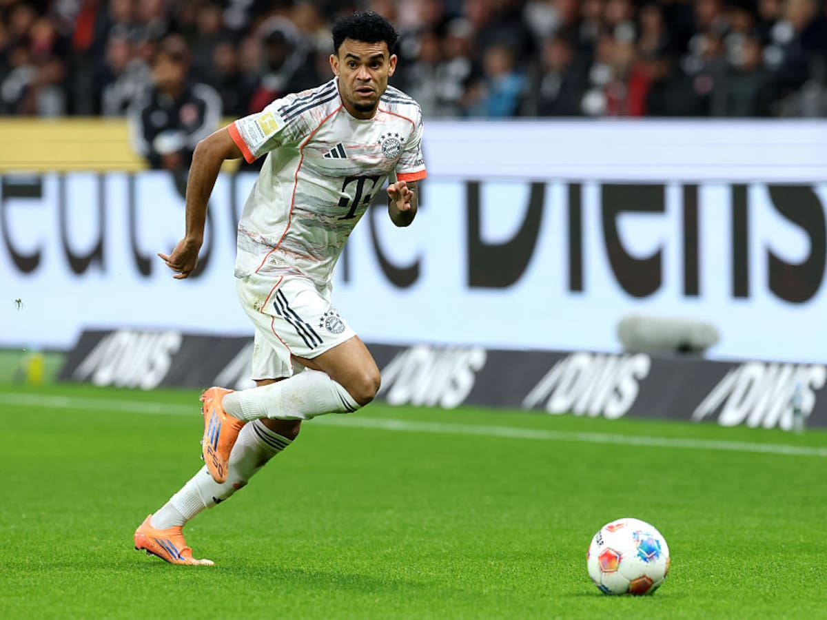 Partidazo de Luis Díaz: doblete y asistencia en victoria del Bayern 3-0 al Eintracht Frankfurt