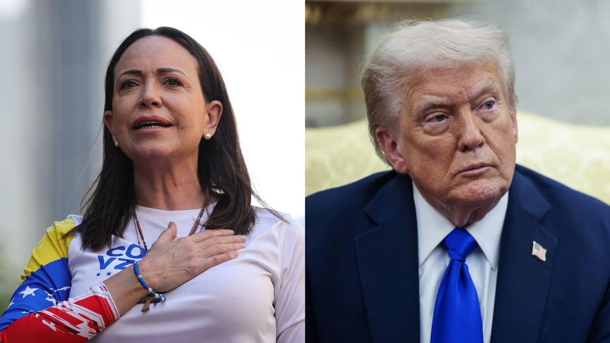 Trump recibirá a María Corina Machado el jueves 15 de enero en la Casa Blanca