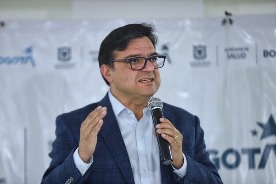 Gerson Bermont, secretario de Salud de Bogotá. Foto: Colprensa.