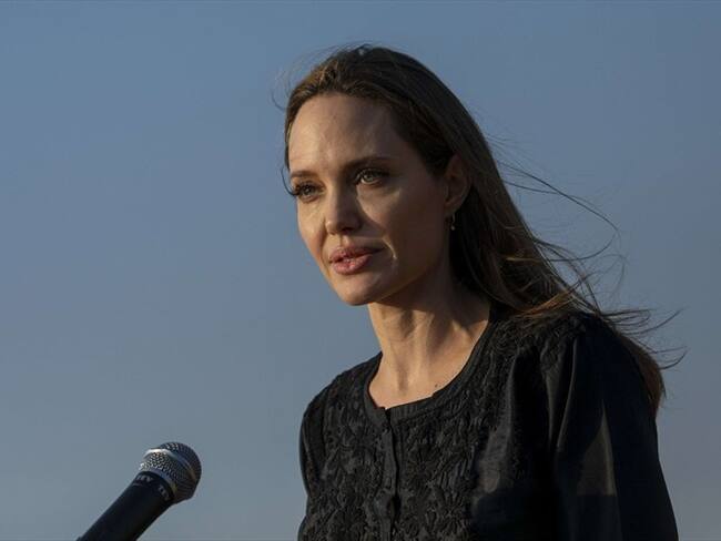 La visita de Angelina Jolie durará dos días, en los que busca comprender la dimensión de los retos que enfrentan Colombia y otros países que están respondiendo a esta crisis. Foto: Getty Images