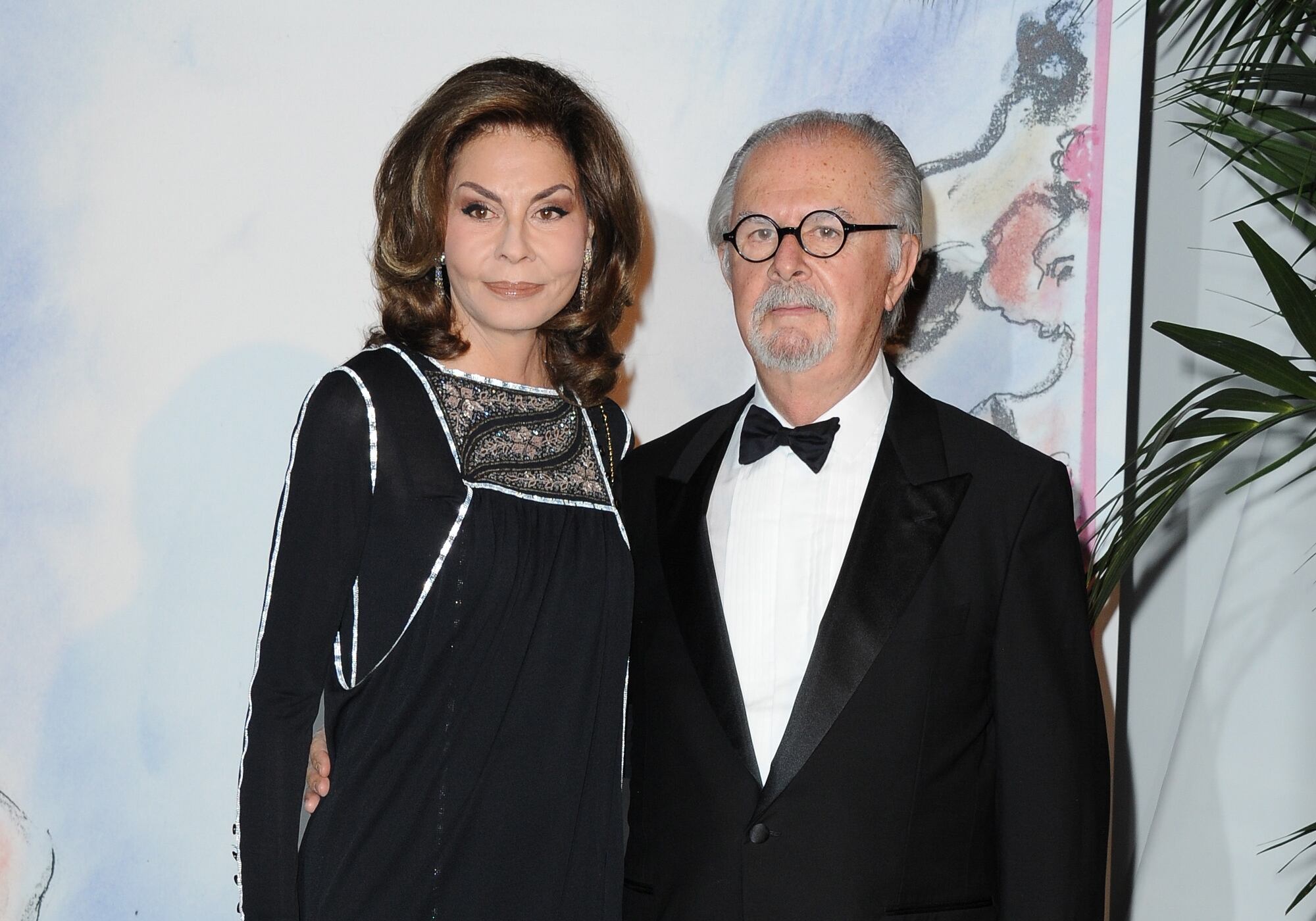 Sophia Vari y Fernando Botero. Foto: (Photo by Pascal Le Segretain/Getty Images)