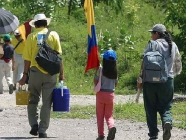 Imagen de referencia de desplazamiento.