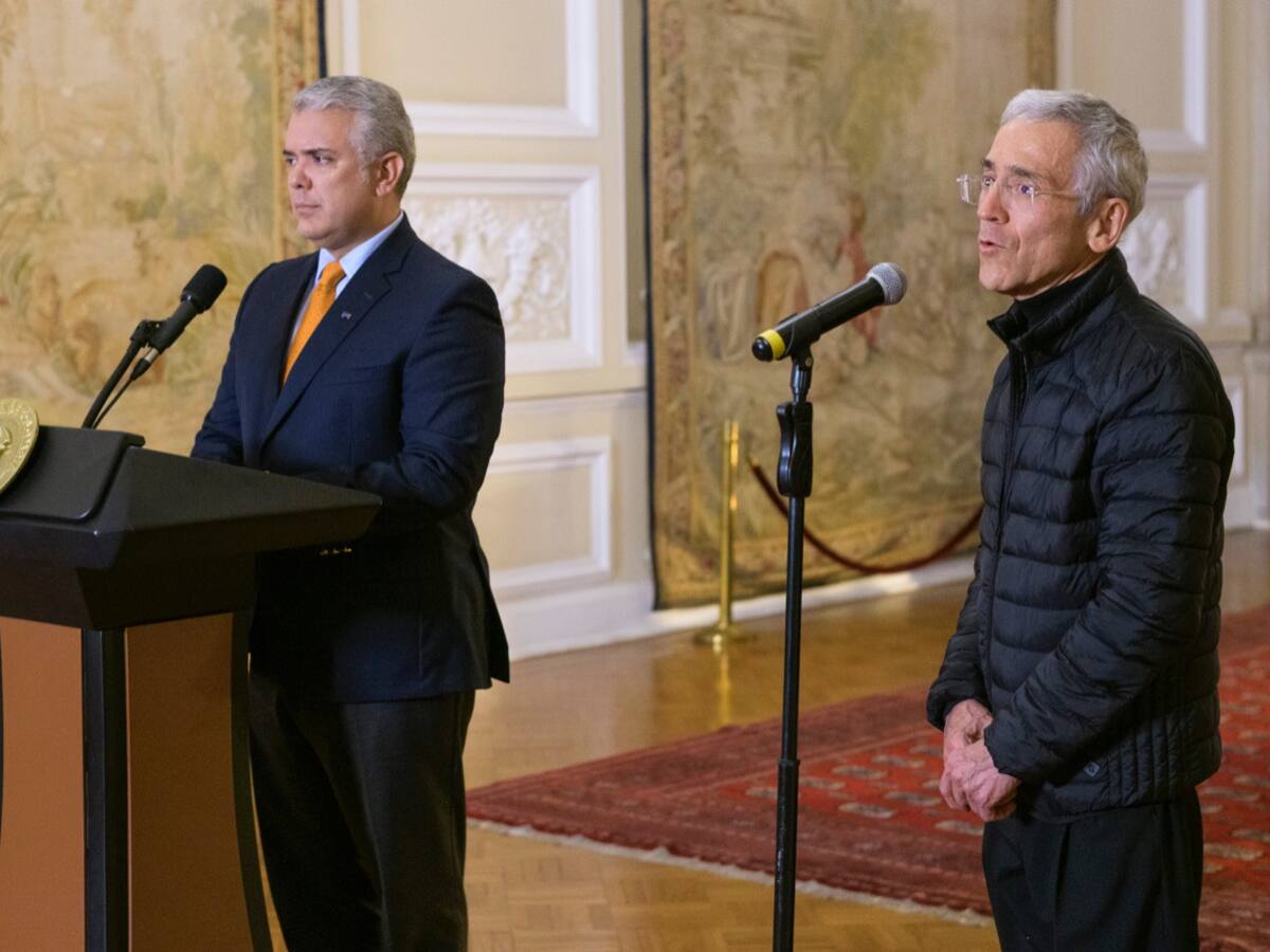 Presidente Duque recibió el informe de la Comisión de la Verdad