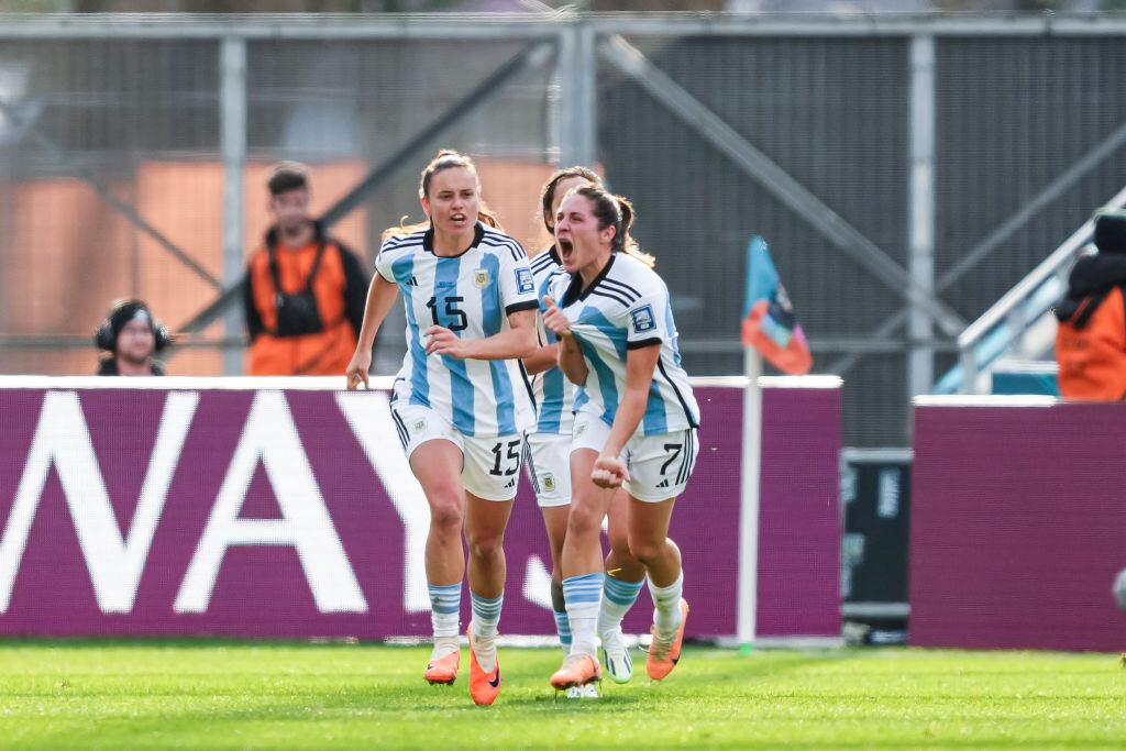 Argentina y Sudáfrica empataron a dos goles en el Mundial femenino de Australia y Nueva Zelanda. (Foto: Daniela Porcelli/Eurasia Sport Images/Getty Images)
