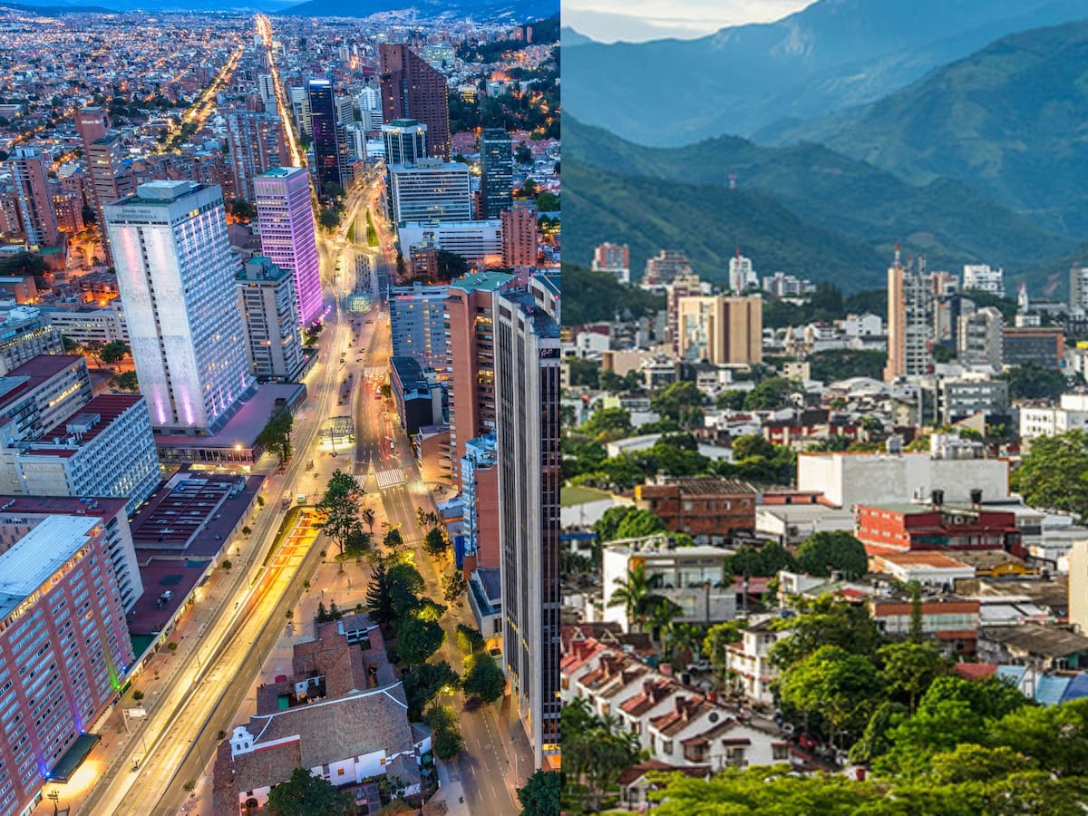 ¿Cuántos departamentos se cruzan para llegar a Villavicencio desde Bogotá?