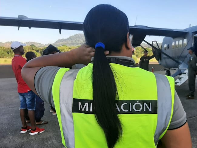 Colombianos Deportados. Foto archivo: Ministerio de Seguridad Pública de Panamá