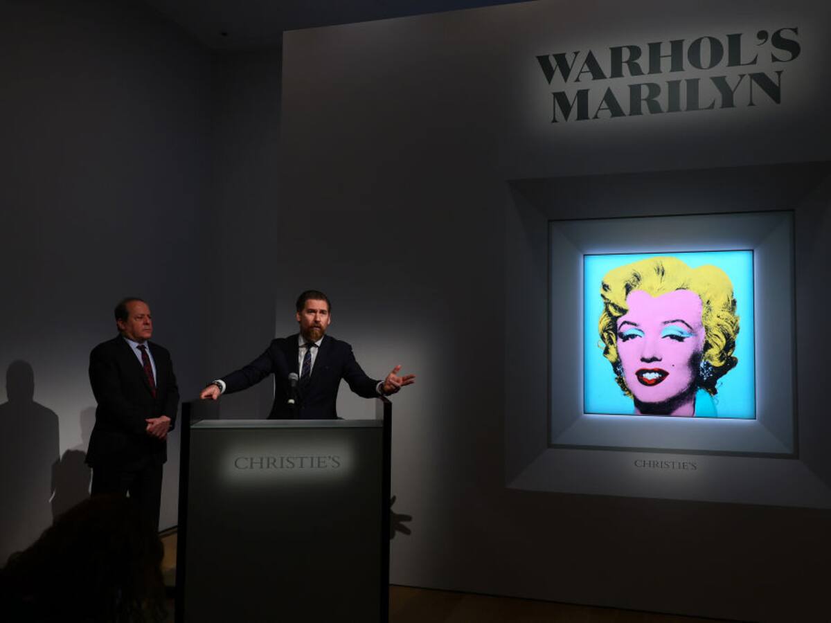 Retrato de Marilyn Monroe avaluado en 200 millones de dólares será subastado