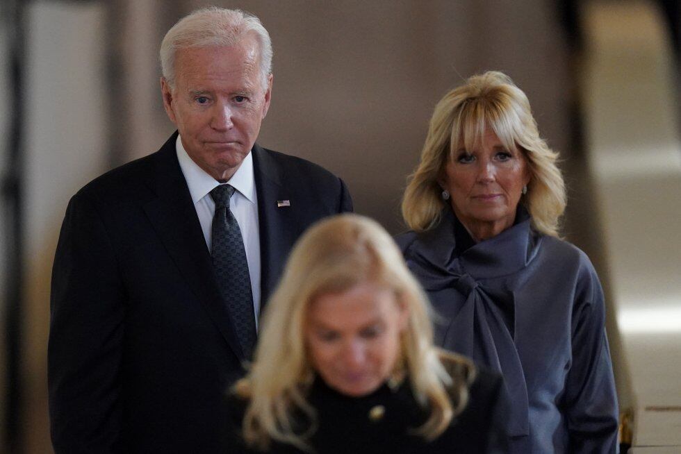 Presidente de Estado Unidos Joe Biden y la primera dama Jill Biden. Getty Images
